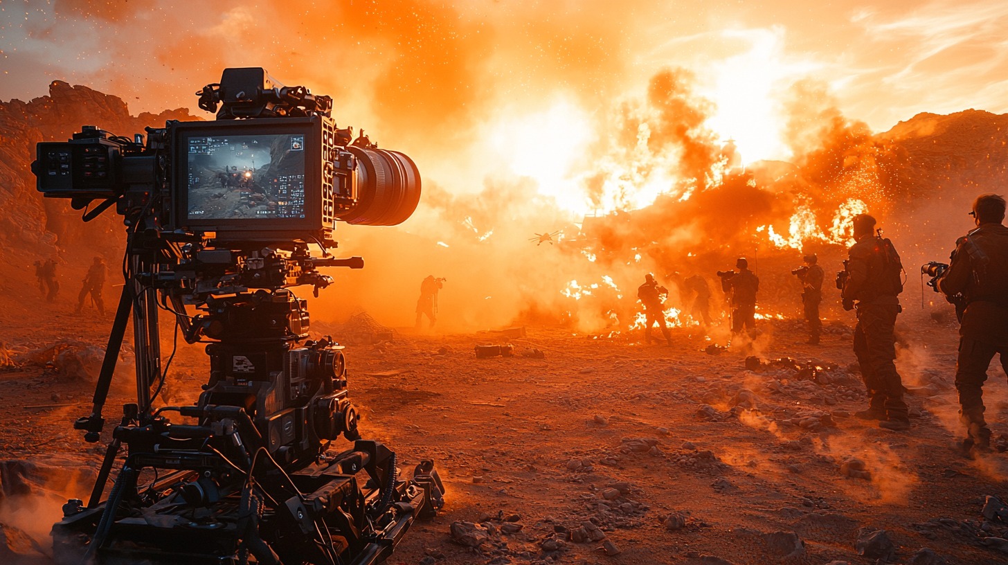 Съемки фильма по играм